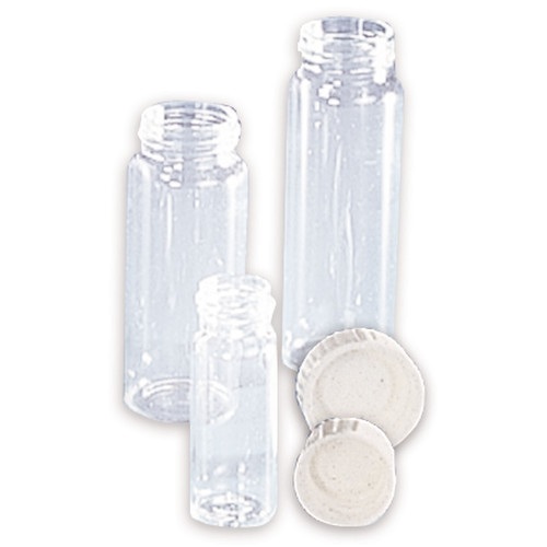 Flacons verre de chimie petits volumes