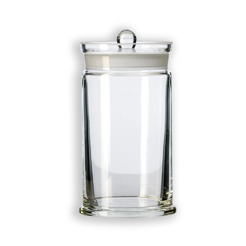 Cuves cylindriques rodées pour chromatographie