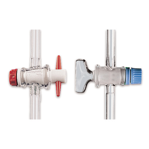 Robinets verre 1 voie conicité 10 %