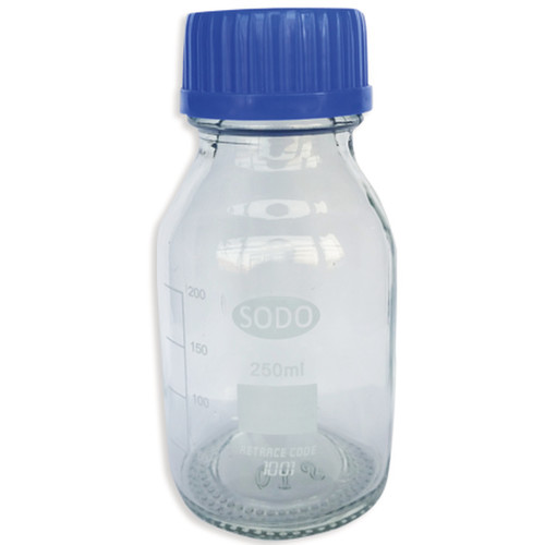 Flacons ronds ISO verre sodocalcique