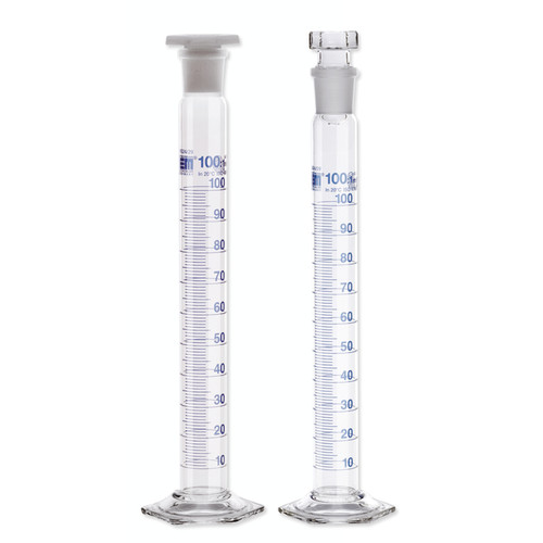 Eprouvettes Hirschmann® classe A col rodé certifiées