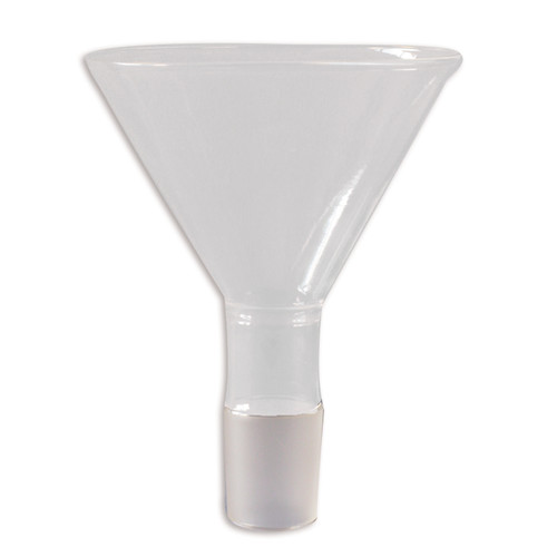 Entonnoirs à poudre verre avec rodage