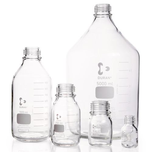 Flacons ronds ISO Duran® nus