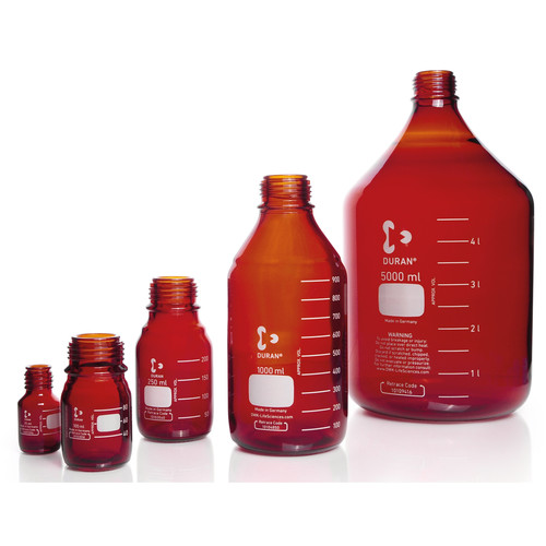 Flacons ronds ISO Duran® nus