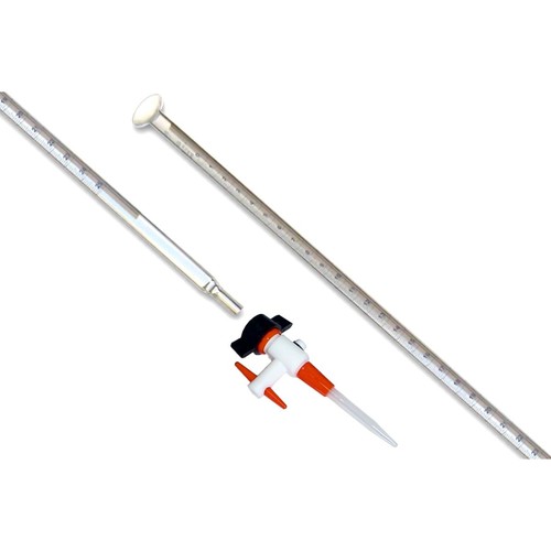 Burettes à éléments interchangeables