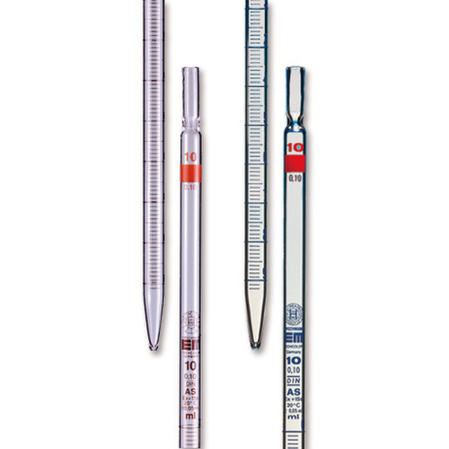 Pipettes graduées classe AS Hirschmann