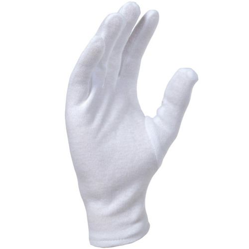 Gants coton blanc