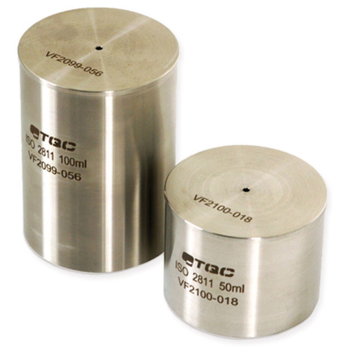 Pycnomètres acier inox