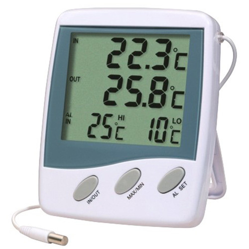 Thermomètre intérieur/extérieur géant