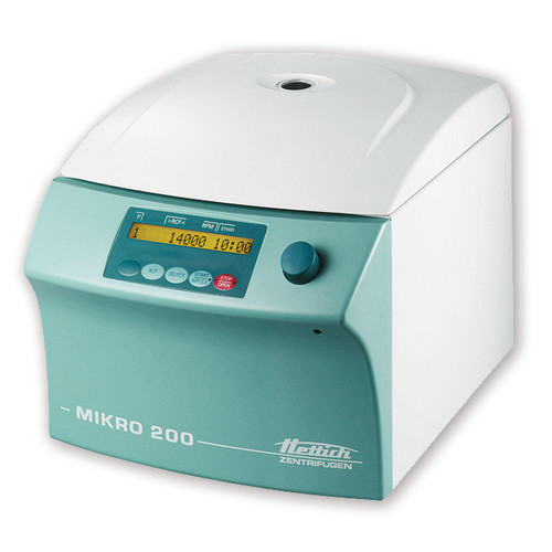 Microcentrifugeuses Hettich Mikro 200 et 200R
