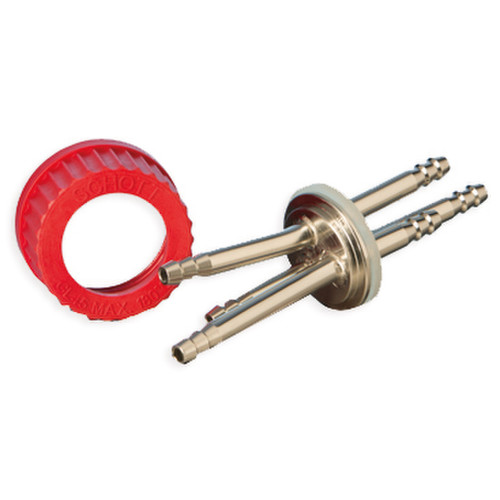 Bouchons de transfert GL 45 PBT acier inox