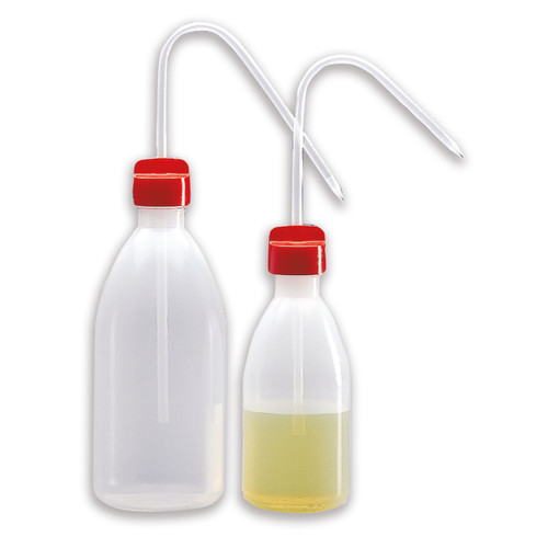 Pissettes col étroit bouchon rouge