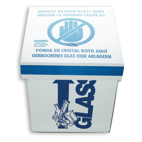 Poubelles jetables en carton