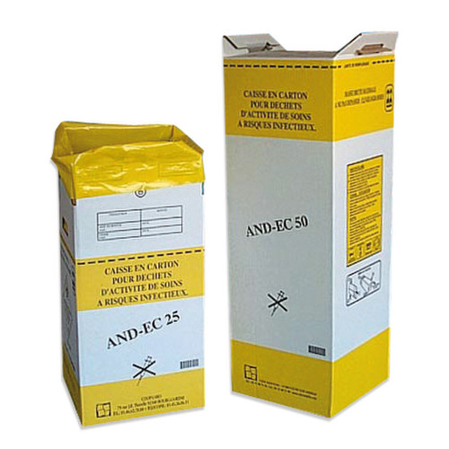 Collecteurs de déchets carton/ plastique