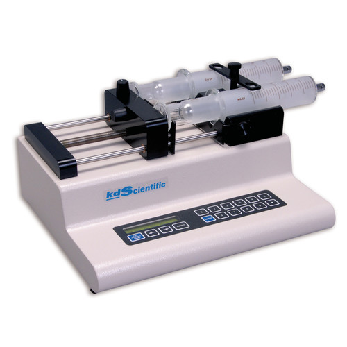 Pousse-seringue 2 canaux