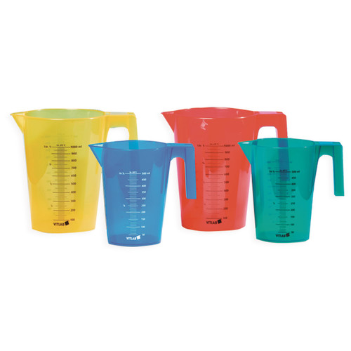 Béchers PP colorés