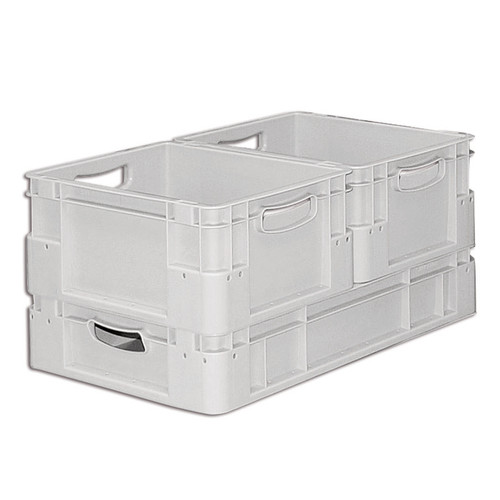 Bacs de stockage gerbables