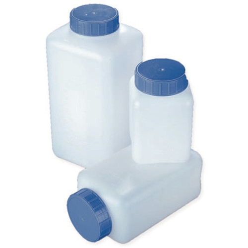 Flacons carrés HDPE large ouverture Azlon