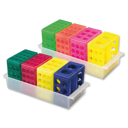 Portoirs multifaces sur plateau