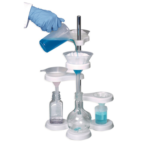 Portoirs LaboPlast® pour entonnoirs