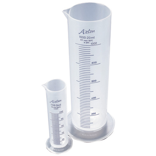 Eprouvettes forme basse polypropylène