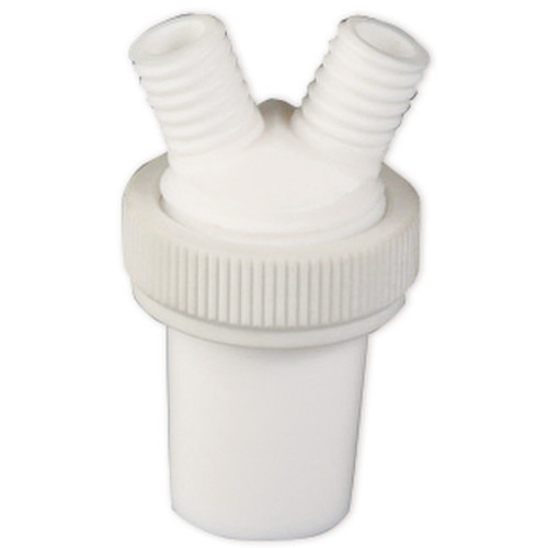 Bouchon distributeur PTFE 2 tubulures