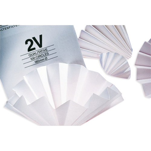 Filtres Whatman plissés pour analyses qualitatives