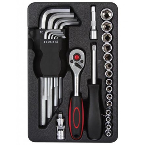 Coffret clés et douilles