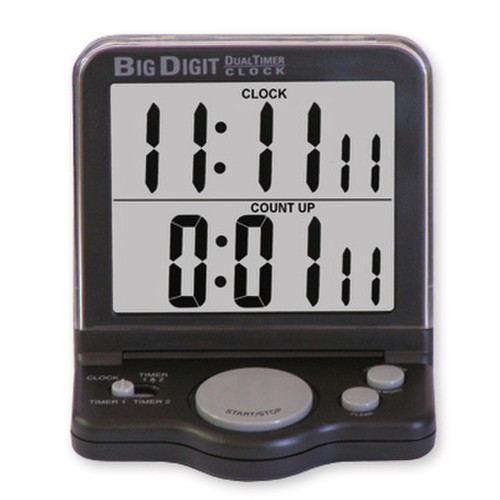 Compteur-décompteur double affichage géant