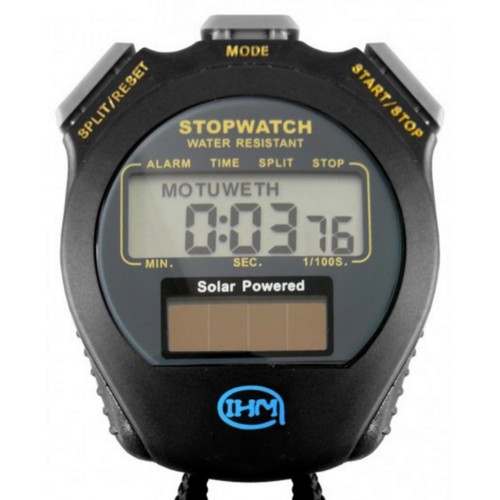 Chronomètre à énergie solaire