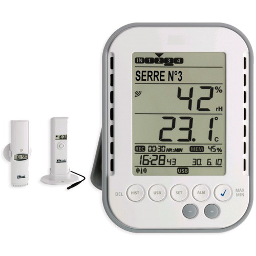 Thermohygromètre enregistreur 8 canaux
