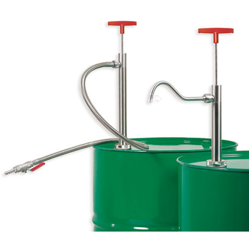 Pompes vide-fût acier inox