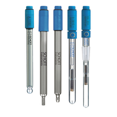 Electrodes séparées référence et mesure Schott