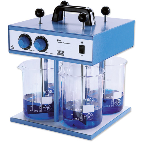Floculateur portable 4 postes
