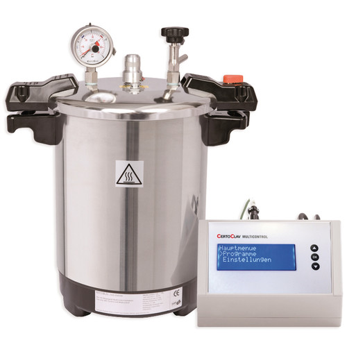 Autoclave de paillasse CertoClav MultiControl