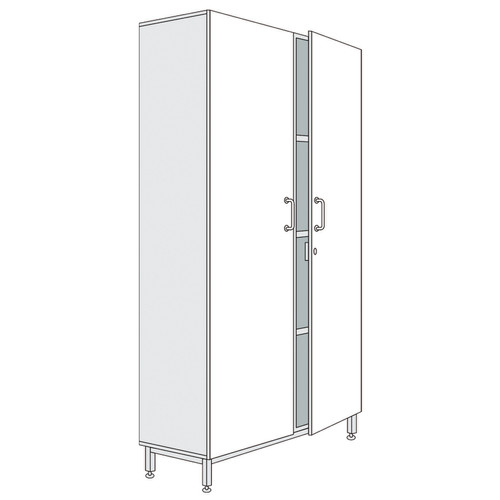 Armoire à portes pleines