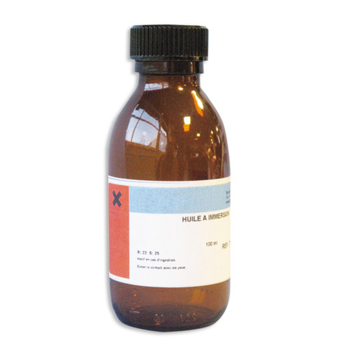 Huile à immersion