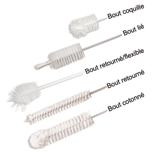 Goupillons brosse nylon