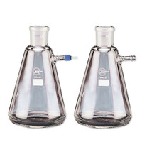 Fioles à filtrer Pyrex® forme erlenmeyer rodées