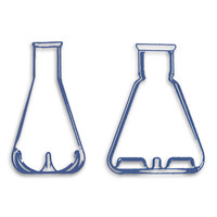 Flacons d'agitation à baffles