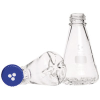 Fioles erlenmeyer Duran® avec déflecteur GL45 (à baffles)