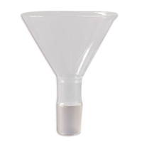 Entonnoirs à poudre verre avec rodage