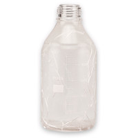 Flacons ronds ISO Pyrex® gainés nus