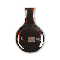 Ballons verre boro ambrés