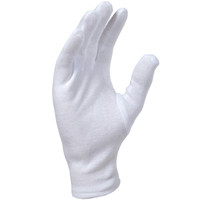 Gants coton blanc