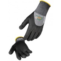 Gants de protection nitrile mousse avec picots