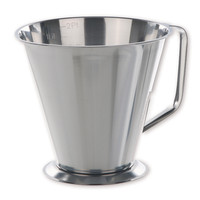 Béchers coniques acier inox