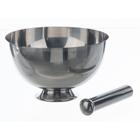 Mortiers en acier inox