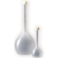 Fioles jaugées plastique col à vis