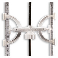 Pinces burettes polypropylène